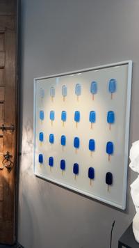 Contemporary Mixed Media 'Popsicle' Wall Sculpture - view 3