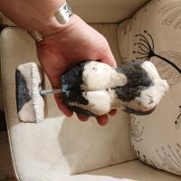 Raku-Fired Female Torso Sculpture - view 2