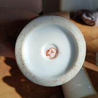 Satsuma-style Moriage Dragon and Arhat Vase - view 3