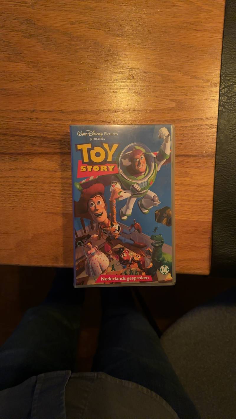 Toy Story (Disney/Pixar, 1996) Dutch VHS - Clamshell Edition - collectibles collectible