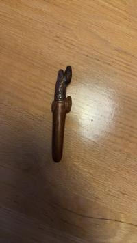 Indonesian Kris-form Letter Opener (Tjuring style) - view 2