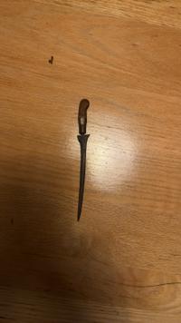 Indonesian Miniature Keris (Kris) Dagger - view 2