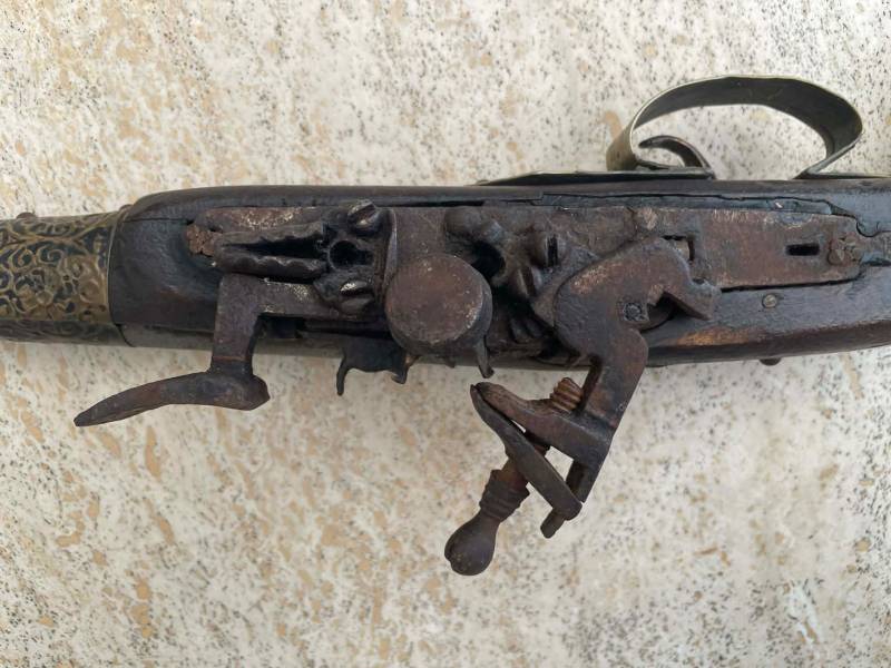 Ottoman Miquelet-Lock Pistol - militaria collectible