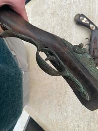 Middle Eastern Style Percussion Blunderbuss Pistol - view 2