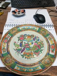 Chinese Export Famille Rose Medallion Plate - view 2