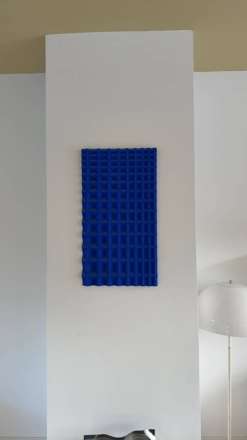 Manner of Yves Klein - Relief Éponge (Blue Sponge Relief), Monochrome Mixed Media - paintings collectible