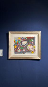 Guillaume Corneille (Dutch, 1922-2010) - Abstract Composition, Mixed Media on Paper, 1962 - view 1