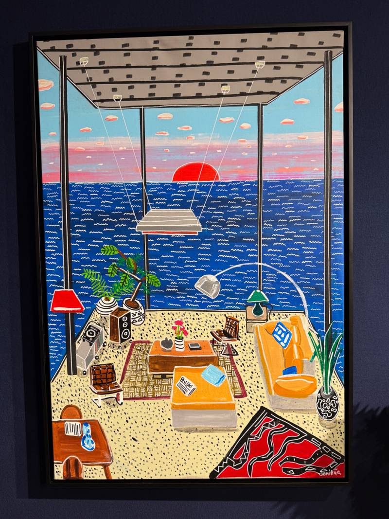 Filipp Jenikä - Isla Krodanski Living Room Ocean View - art collectible