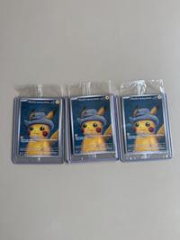 Pikachu with Grey Felt Hat - SVP Black Star Promos [SVP 085], lot of 3 (Factory Sealed) - view 1