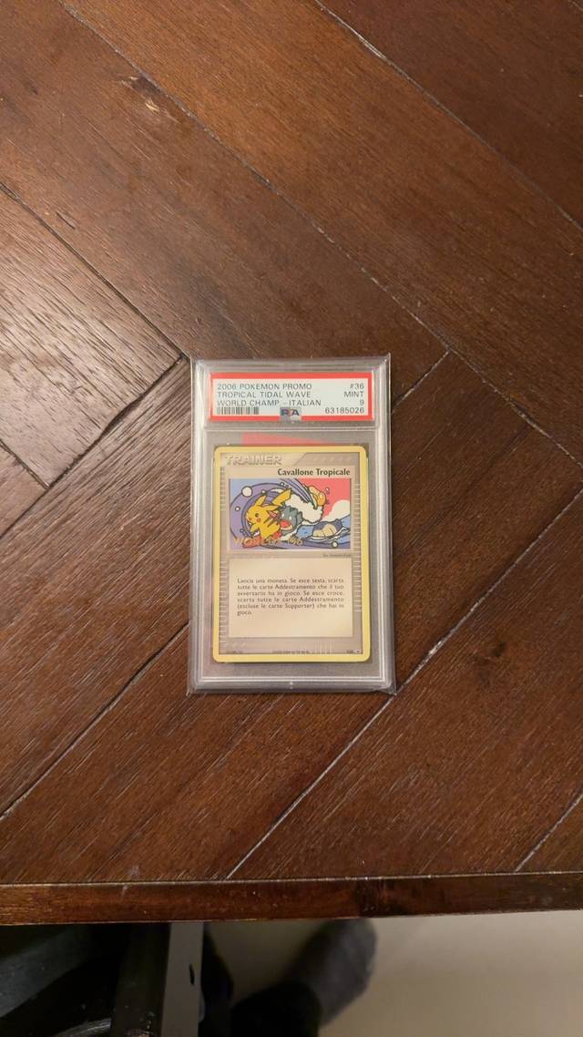 Cavallone Tropicale (Tropical Tidal Wave) - Italian 2006 World Championships Promo #36 - trading-cards collectible