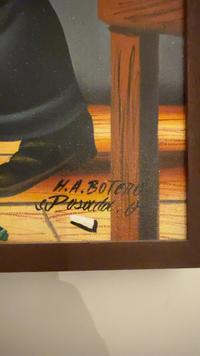 H.A. Botero 'La Posada' in the style of Fernando Botero - view 2