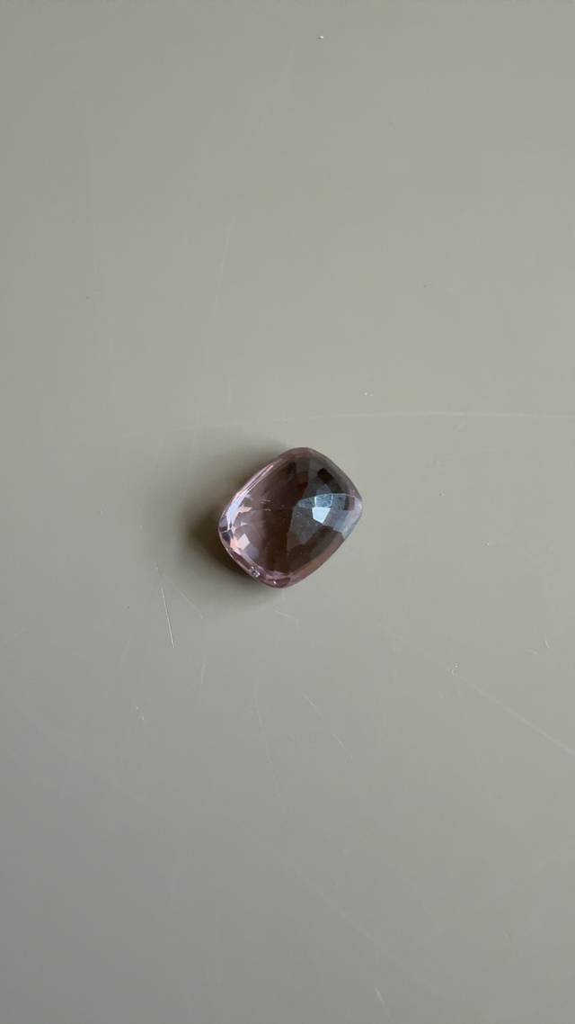 Natural Burma Pink Spinel - 2.33ct Rectangular Cushion - gemstones collectible