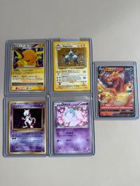 Pokémon TCG vintage and modern mixed cards (Japanese and English WotC to Sword & Shield era) - view 3